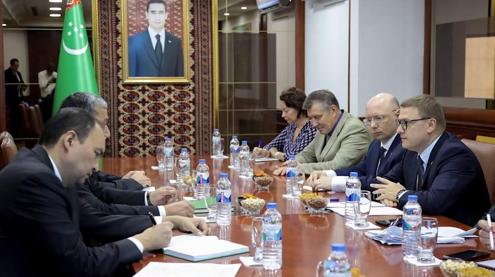 Текслер встретился с президентом Туркменистана